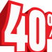 40 persen