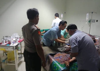 Kapal Motor Pencari Ikan Terbakar, Dua Nelayan Luka Parah