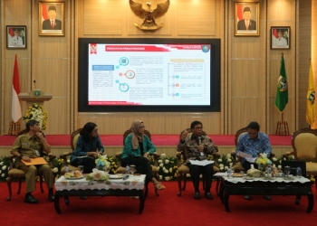 Kegiatan Seminar Pembangunan Daerah "Refleksi 19 Tahun Provinsi Banten" di Pendopo Gubernur Banten, KP3B, Curug, Kota Serang, Kamis (3/10/2019).