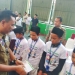 Komunitas pecinta mobil bergardan ganda Mitsubishi Pajero, Pajero Indonesia One (PiOne), saat memberikan santunan kepada 500 anak yatim dari seluruh Kabupaten Serang / ISTIMEWA