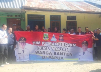 Posko kemanusiaan Pemprov Banten di Wamena, Papua.
MEGAPOLITAN