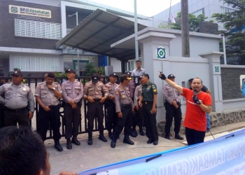 Datangi Kantor BPJS Kesehatan Banten, KWS Ajukan 4 Tuntutan
