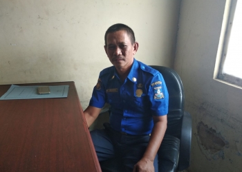 Kasubid Penanggulangan Kebakaran pada Damkar Kabupaten Serang, Ade Kusnadi.