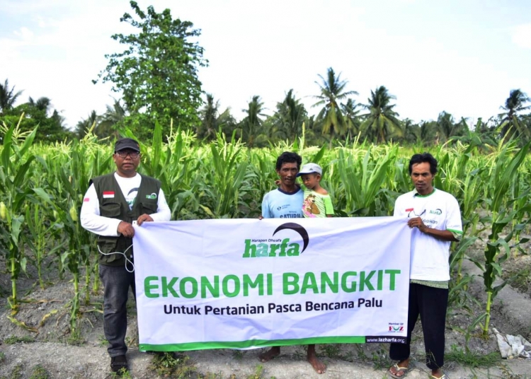 Bawa Nama Banten, Laz Harfa Bantu Ekonomi Palu