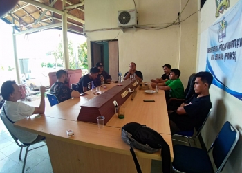 Diskusi Banten Creative dengan Pokja Wartawan Kota Serang, Minggu (10/11)