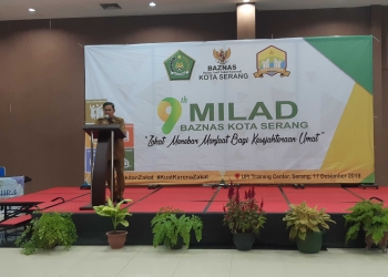 Syafrudin Sebut Kesadaran Masyarakat Kota Serang Dalam Berzakat Masih Rendah