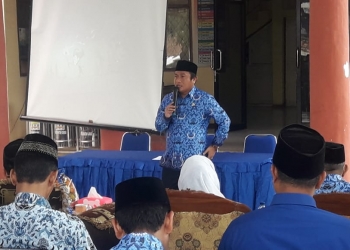 Subadri Blusukan Ke Warung dan Sekolah, Sosialisasikan Serang Siaga 112