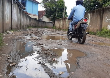 Jalan Ki Sahal Lopang 15 Tahun Tak Tersentuh Pembangunan