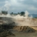 Area tambang batu gampung milik PT Cemindo Gemilang yang setiap hari ada praktik blasting quary, tempatnya di Desa Pamubulan Kecamatan Bayah. Foto Rabu (11/3)
