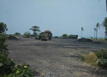 maraknya praktik tambang batubara ilegal di kawasan Baksel, tepatnya di Blok Pamatang Timur Batu Karut Desa Panyaungan, Kecamatan Cihara