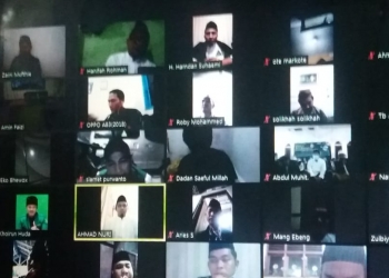 PW Rijalul Ansor Banten Gelar Dzikir Daring