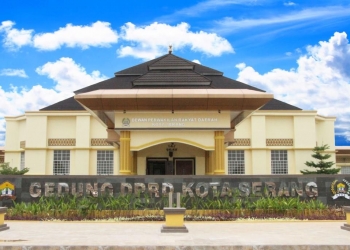 Gedung DPRD Kota Serang (NET)