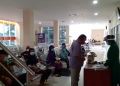 Suasana di RSUD Cilegon yang sudah mulai beraktifitas kembali, Selasa (5/5).