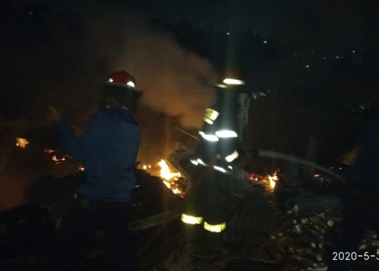 Pabrik Keripik Singkong di Cilegon Terbakar