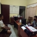 Pelaku Pencurian HP tengah menjalani pemeriksaan oleh penyidik kepolisian di Mapolsek Pontang.