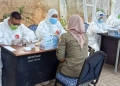 Pelaksanaan Rapid Test Satpol Pp Kota Serang.
