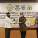 Bupati Pandeglang, Irna Narulita saat menerima penghargaan WTP Dari BPK-RI Perwakilan Banten.