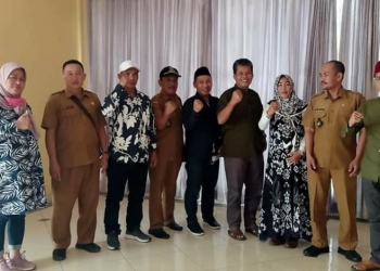 Pertemuan Apdesi Lebak dan Wakil Ketua Fraksi PPP DPRD Lebak, Musa Weliansyah.