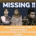 3 Jurnalis mahasiswa hilang.