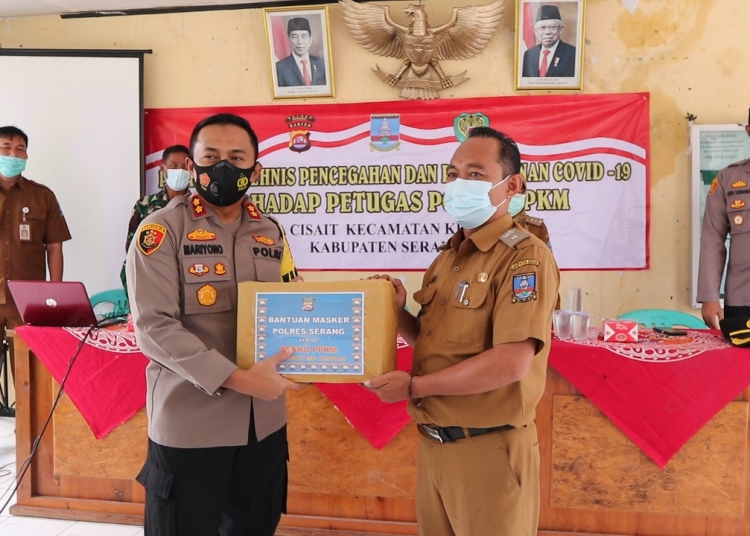 Petugas Posko PPKM Diberi Pelatihan, Kapolres Minta Vaksinasi Covid 19 Berjalan Lancar
