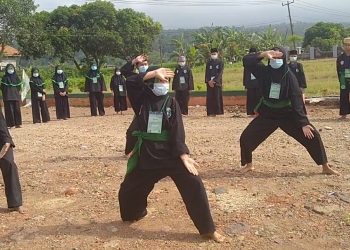 Tingkatkan Kapasitas Pesilat, Pagar Nusa Kota Serang Gelar UKT dan Wisuda