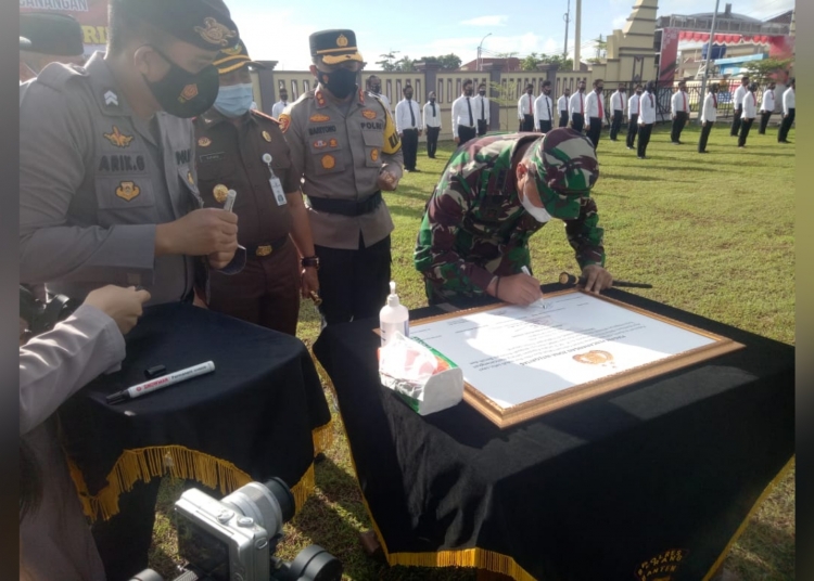 Sukses WBK, Polres Serang Canangkan Wilayah Birokrasi Bersih dan Melayani