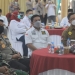 Wakil Gubernur Banten Andika Hazrumy duduk bersama Forkopimda Banten, Ketua DPRD Banten Andra Soni, Kapolda Banten Irjen Pol Rudy Heriyanto Adi Nugroho dan Danrem 064 MY Brigjen TNI Gumuruh W di Aula Mapolda Banten, Selasa (9/3).