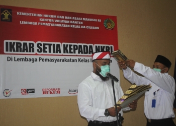 Napiter yang berikrar setia kepada NKRI / ISTIMEWA