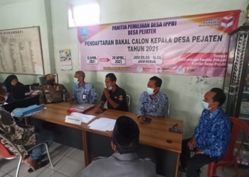 Jaga Kondusifitas, Camat Kramatwatu Beri Pembinaan Kepada Panitia Pilkades