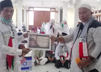 Dukung Palestina, DKM Se-Kramatwatu dan Waringin Kurung Kumpulkan Donasi Ratusan Juta