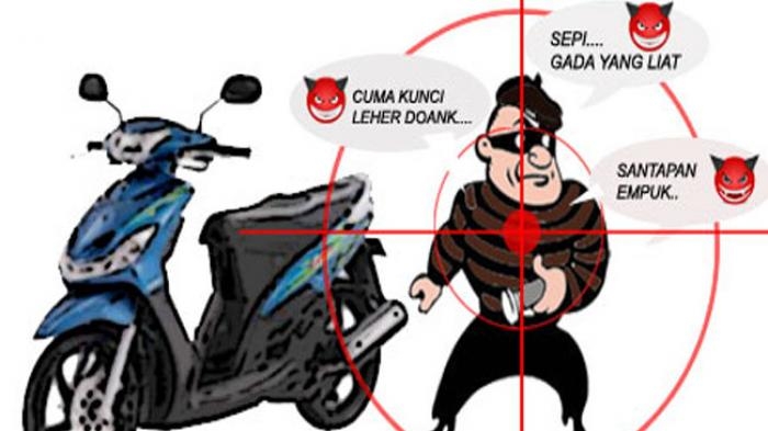 4 Kawanan Curanmor Ditangkap, 2 Tersangka Ditembak