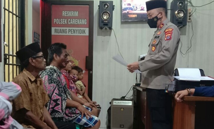 Kasus Suami Disiram Air Panas di Carenang Berujung Damai