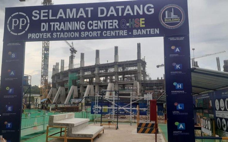 Rumput Stadion Banten Impor dari Italia