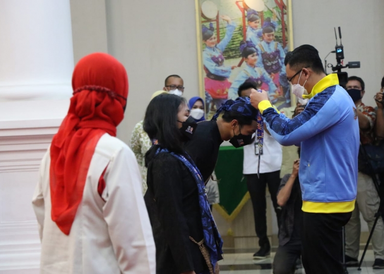 Wabup Tangerang Hadiri Pengukuhan dan Pelepasan Kontingen PON XX Banten