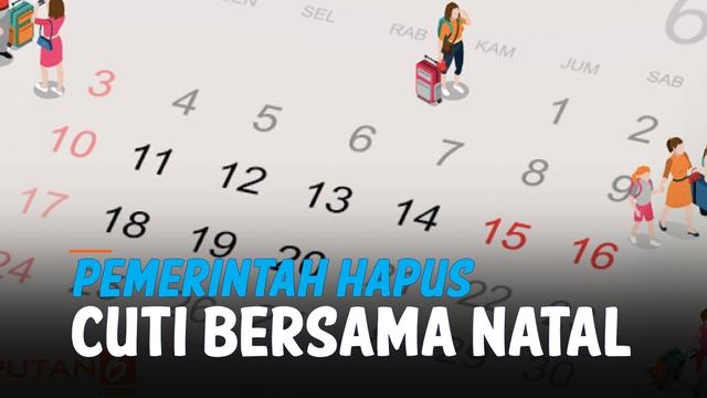Cuti Bersama Natal Ditiadakan