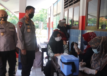 Kapolda Banten Pilkades Pandeglang