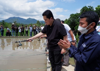Di Hadapan Wartawan, Erick Jelaskan Filosofi Mancing