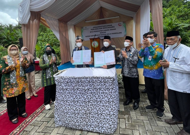 RSUD Aulia Pandeglang dan BPJS Kesehatan Jalin MoU