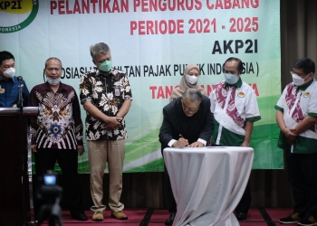 Kanwil DJP Hadiri Pertemuan AKP2I Tangerang Raya