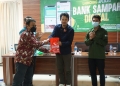 Anggota DPRD Kota Serang Komisi II, Nur Agis Aulia, yang juga merupakan salah satu pendiri BSD dalam kegiatan peluncuran aplikasi BSD di salah satu hotel di Kota Serang, Kamis (16/12).