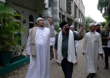 Ketemu Habib Jindan, Erick Thohir Ingin Pesantren Menjadi Mercusuar Ekonomi