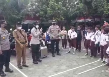 Polres Serang Gelar Vaksin Massal Presisi, Sasar Anak Usia Pelajar