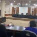 Ketua DPRD Kota Cilegon Isro Mi'raj saat memimpin Rapim dan Banmus di Ruang Rapat DPRD Cilegon, Rabu (19/1).