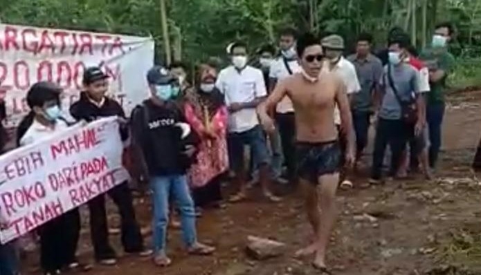 Parah, Tanah Gusuran Lebih Murah Dari Rokok