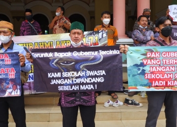 Tabrani Dituding Lalai Karena Bosda Sekolah Swasta 2021 Tak Cair