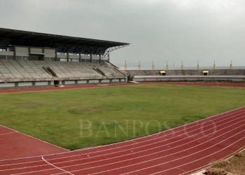 Tahun Ini Dipasang Lampu, Stadion Geger Cilegon Segera Rampung
