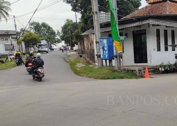 Salah satu ruas jalan di Kota Cilegon.