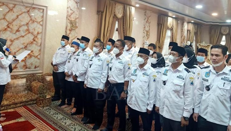 28 Pengurus Apdesi Kecamatan se-Kabupaten Lebak Dilantik