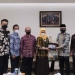 Jajaran pimpinan Kementerian Keuangan di Provinsi Banten saat melakukan kunjungan kerja ke Kepala Bank Indonesia (BI) perwakilan Provinsi Banten, Selasa (22/3).