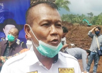 Kepala BPN Pandeglang, Suraji.